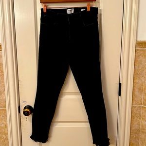 Frame denim black jeans